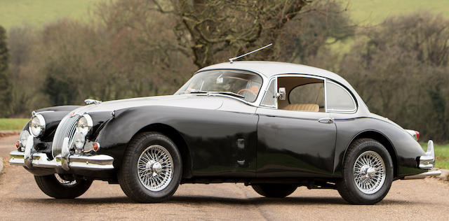 Jaguar XK150 3,8 litres coupÃ© 1957