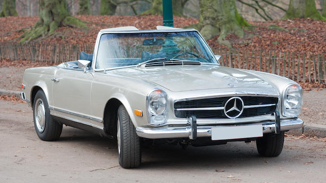 Mercedes-Benz 280 SL cabriolet avec hardtop 1970