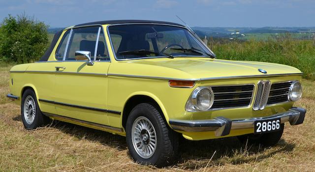 BMW 2002 cabriolet 1972