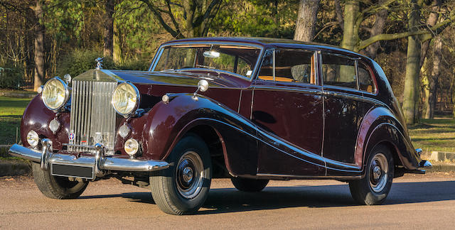 Rolls-Royce Silver Wraith limousine châssis long 1956