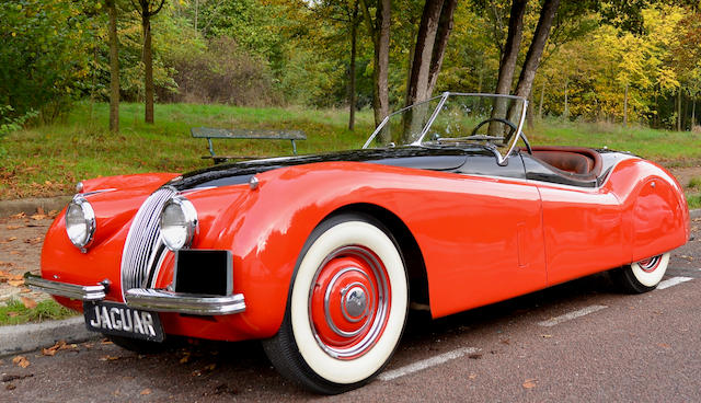 Jaguar XK120 roadster 1953