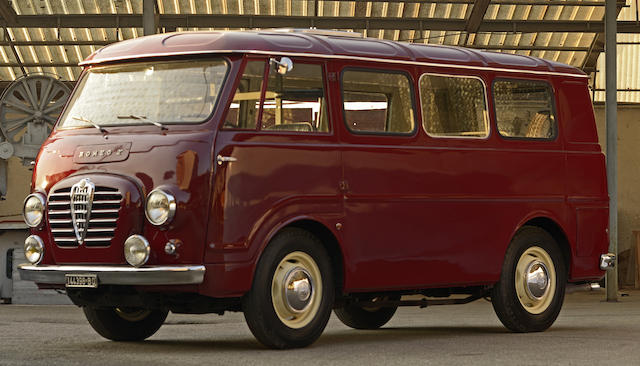 Alfa Romeo « Autotutto » Romeo 2 minibus 1961