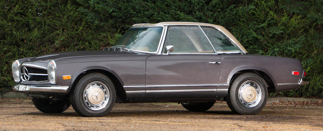 Mercedes-Benz 280 SL cabriolet avec hardtop 1969