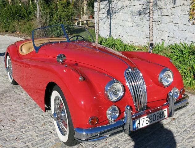 Jaguar XK140 SE roadster 1955