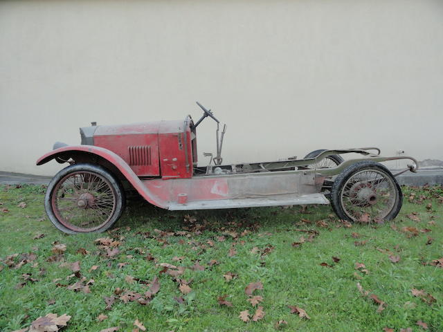 Benz 10/30 PS châssis roulant (voir texte) c.1921