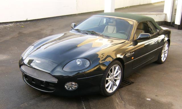 Aston Martin DB7 V12 Vantage Volante cabriolet 2001