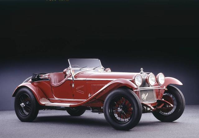 Alfa Romeo 6C 1750 5e série à compresseur spider Gran Sport 1931