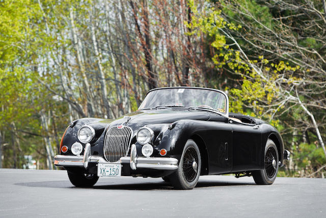 Jaguar XK150 3.8 litres roadster 1958