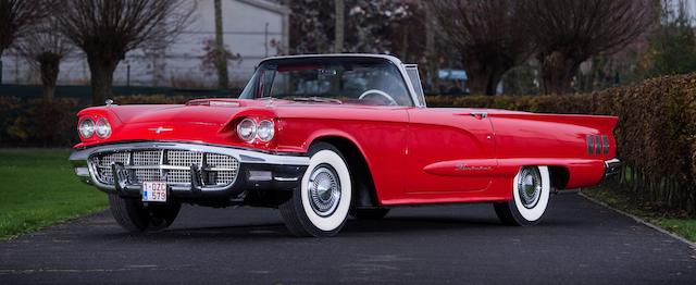 Ford  Thunderbird cabriolet 1960