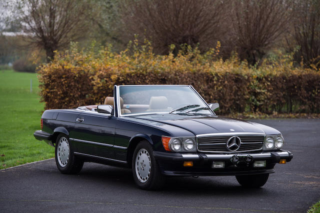 Mercedes-Benz  560 SL cabriolet avec hardtop 1989