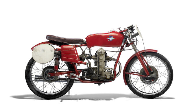 MV Agusta 123.5c cm3 Monoalbero type course 1953