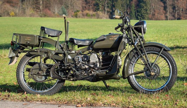 Moto Guzzi 498 cm3 Superalce Type Militaire 1947