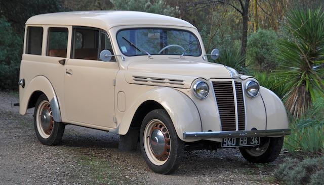 Renault Juvaquatre Dauphinoise Fourgonnette 1958