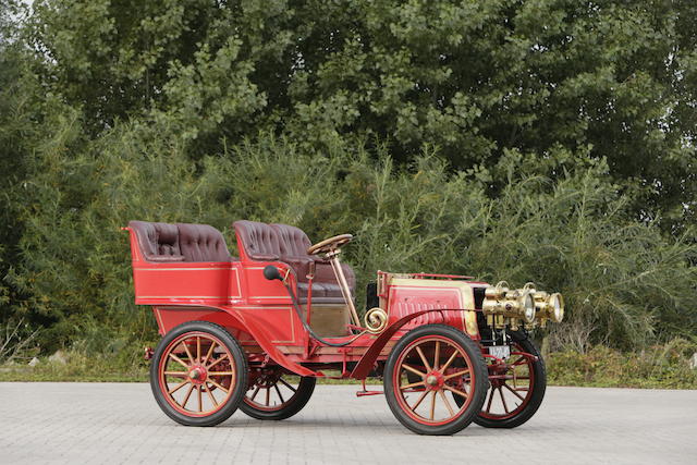 c.1903 Darracq Twin-Cylinder 12hp Rear-Entrance Tonneau