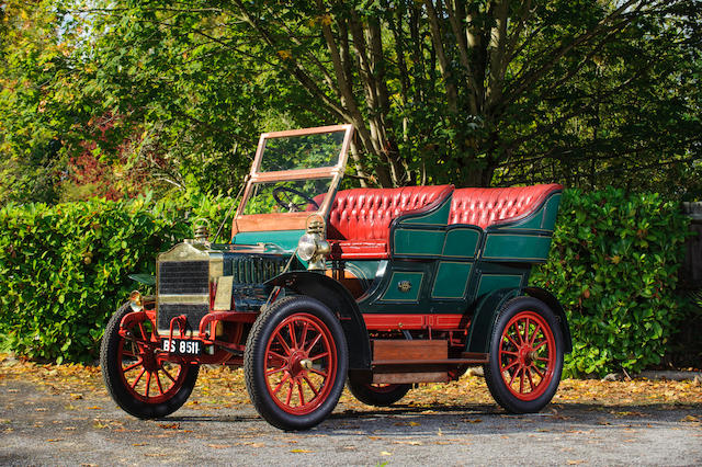 1904 Maxwell 16hp Model H Twin-Cylinder Side-Entrance Tonneau