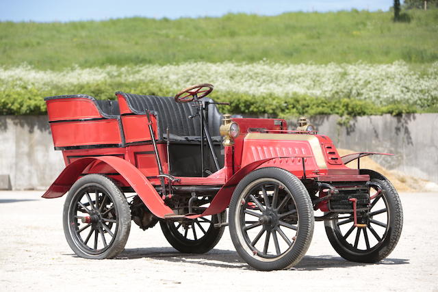 c.1904 De Dion Bouton 8hp Type V Rear Entrance Tonneau