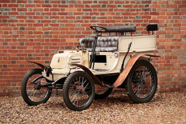 1901 Georges Richard 3½ hp Single-Cylinder Four-Seat Rear Entrance Tonneau