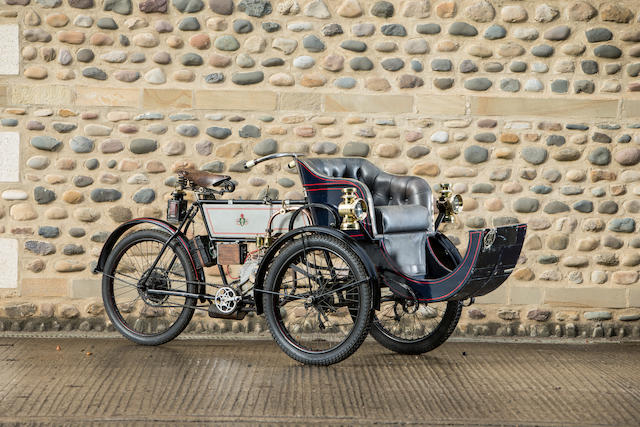 1903 Humber 2¾hp Olympia Tandem Forecar 