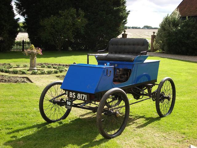 1901 American-Built Steamer 5hp Two Seater