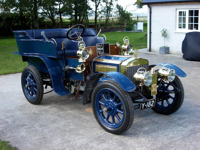 1904 James & Browne 9hp Twin Cylinder Rear Entrance Tonneau