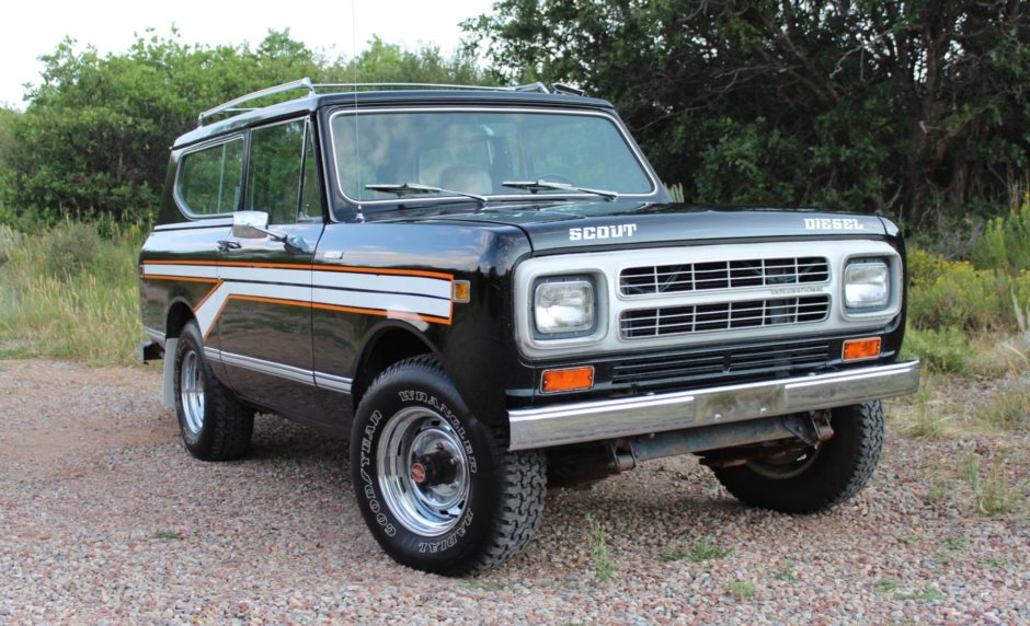 1980 International Harvester Scout II Turbo Diesel 4-Speed