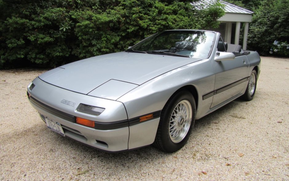 Original Owner 1988 Mazda RX-7 Convertible