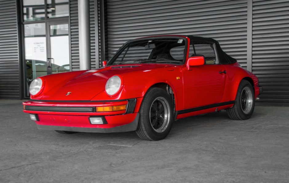 Euro 1984 Porsche 911 Carrera Cabriolet