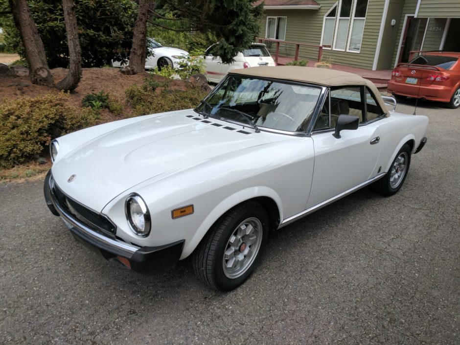 1982 Fiat 124 Spider