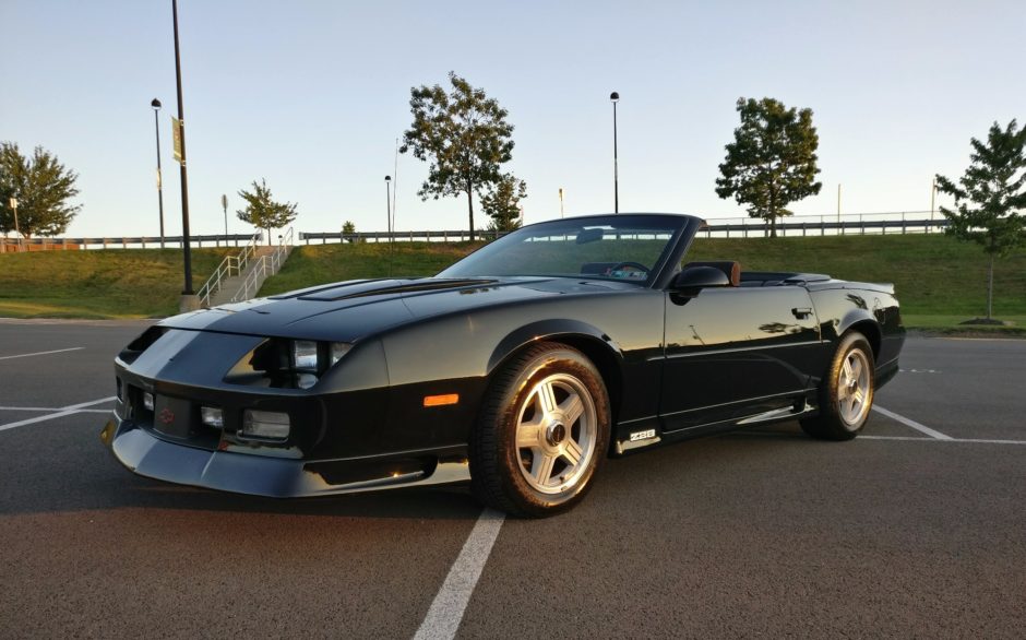 22K-Mile 1991 Chevrolet Camaro Z/28 Convertible