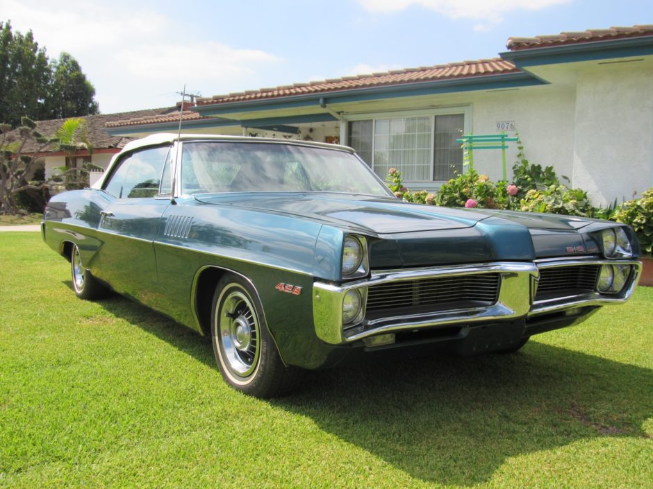 No Reserve: 1967 Pontiac Catalina 2+2 Convertible 428 4-Speed