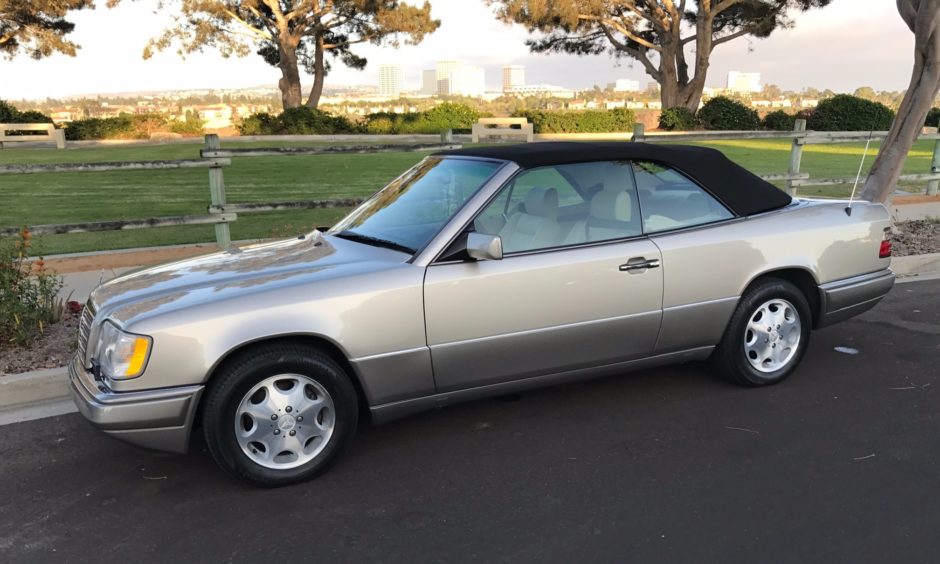 7200-Mile 1994 Mercedes-Benz E320 Cabriolet