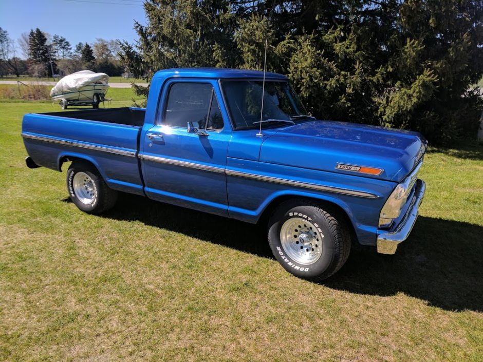 No Reserve: 1969 Ford F-100 289 3-Speed