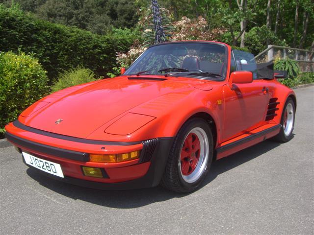 1989 Porsche 911 ‘Flat Nose’ Turbo Cabriolet