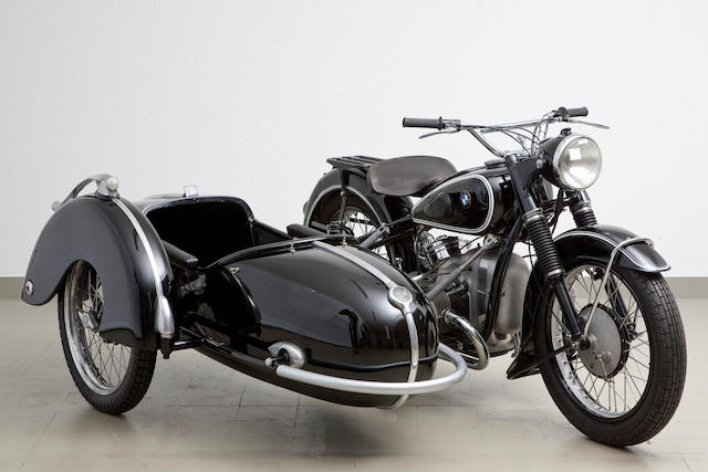 1953 BMW 494cc R51/3 & Steib Sidecar