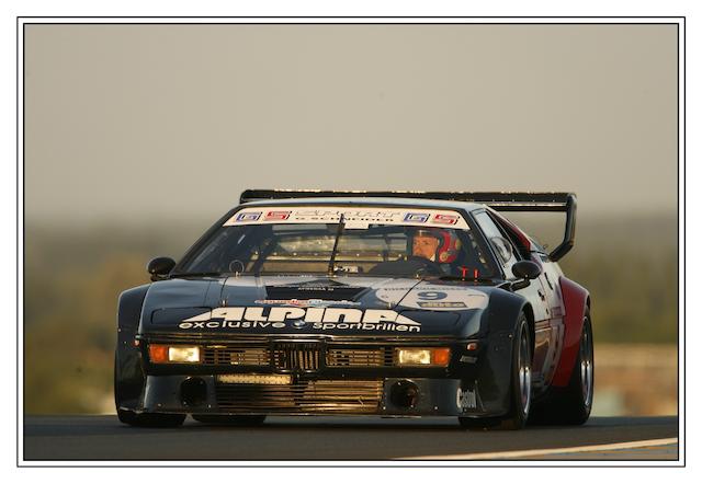 1979 BMW M1 Pro-car Competition Coupé