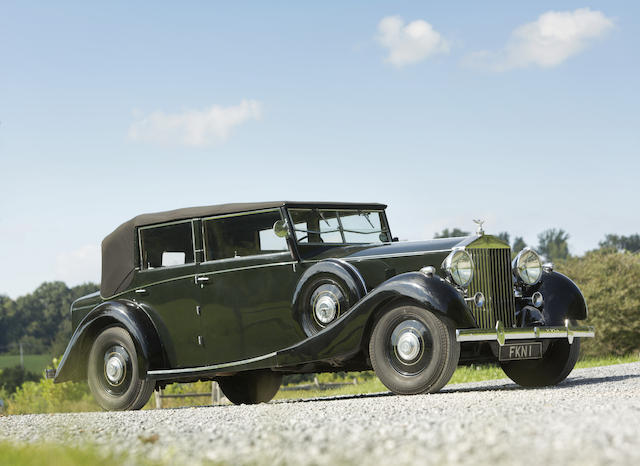 1938 Rolls-Royce Phantom III Four Light Cabriolet