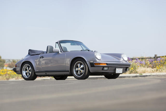 1989 Porsche 911 3.2 Carrera Cabriolet