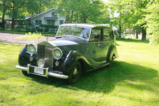 1950 Rolls Royce Silver Wraith Enclosed Drive Limousine