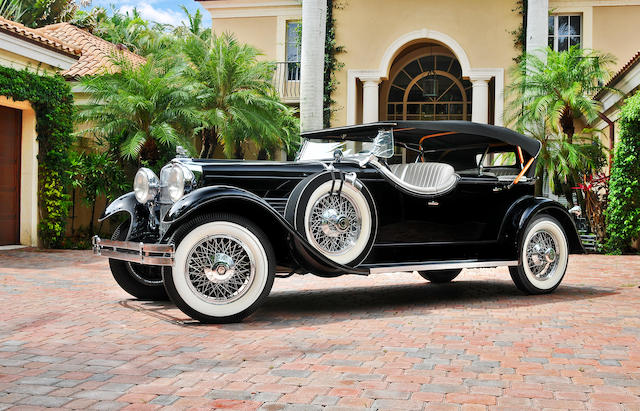 1929 Stutz Series M Four-Passenger Dual-Cowl Speedster