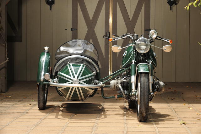 1968 BMW R60/2 with a Steib S350 Sport Chair