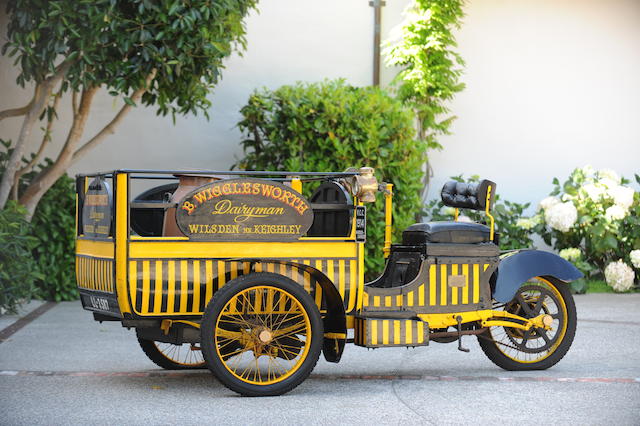 1914 Warrick 6hp Carrier Tri-Car Milk Float