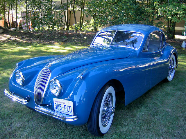 1953 Jaguar XK120M Fixed-Head Coupe