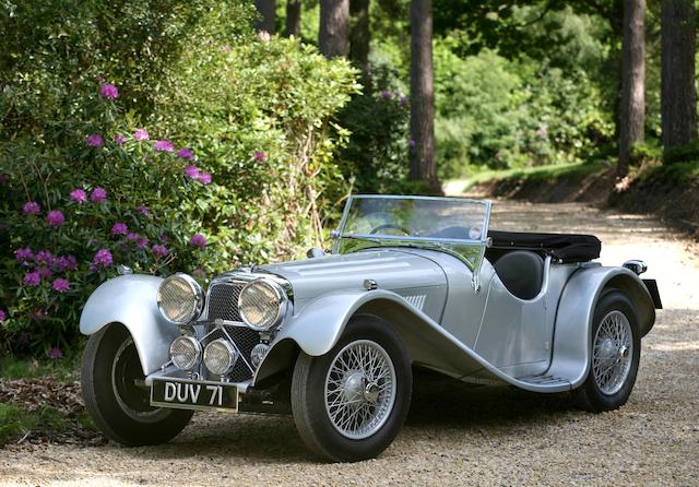 1937 SS 100 Jaguar Roadster