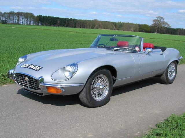 1972 Jaguar E-Type Series III V12 Roadster