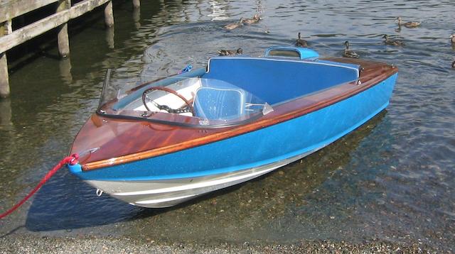 Jetstar: Donald Campbell’s ‘Bluebird K7’ tender boat