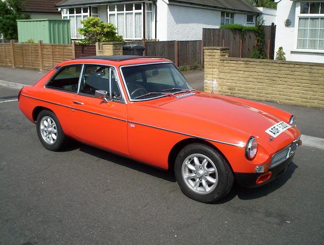 1979 MGB GT Coupé