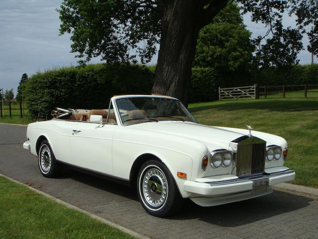 1990 Rolls-Royce Corniche III Convertible