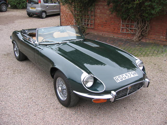 1973 Jaguar E-Type Series 3 V12 Roadster