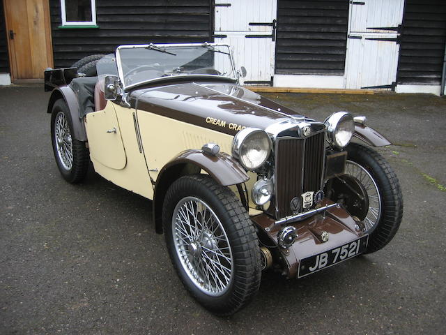 1935 MG PB ‘Cream Cracker’ Trials Sports