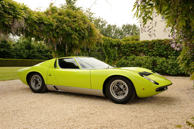 1970 Lamborghini Miura P400S Series II Berlinetta